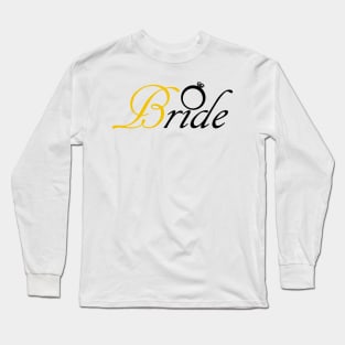 Bride wedding accesories Long Sleeve T-Shirt